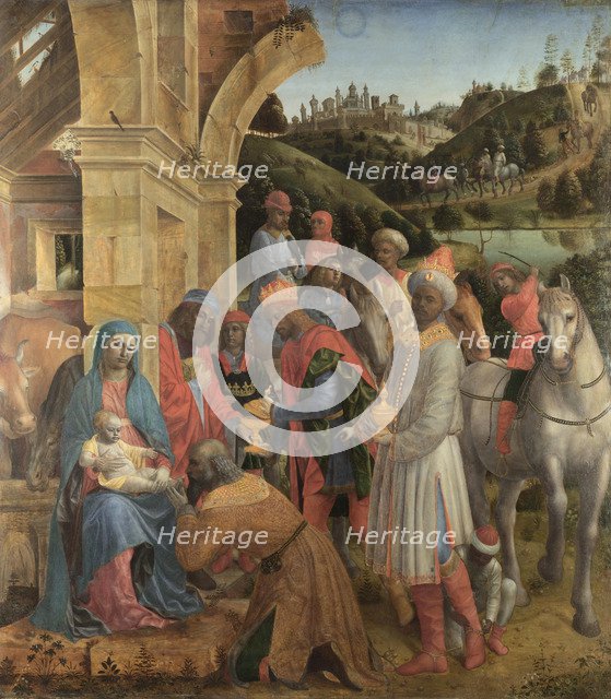 The Adoration of the Kings, c. 1500. Artist: Foppa, Vincenzo (active 1456-1516)