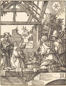 The Nativity, probably c. 1509/1510. Creator: Albrecht Durer.