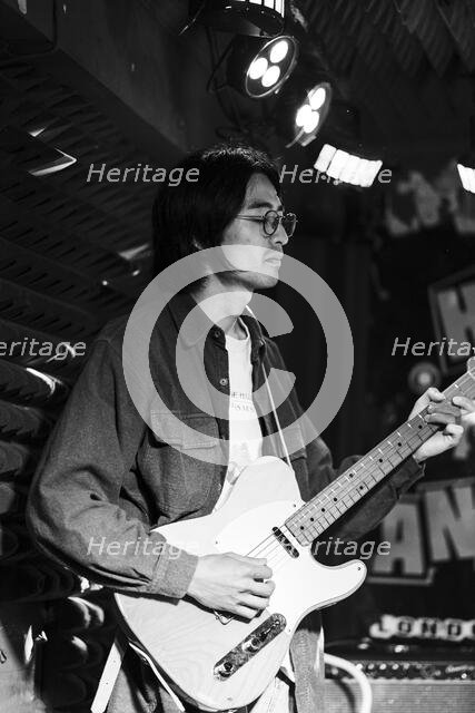 Maya Akechi and Alborg live at Hope & Anchor, Islington, London, May 2025. Creator: Annapaola Marchesani.