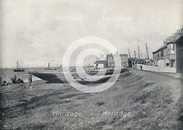 'Whitstable - The West Beach', 1895. Artist: Unknown.