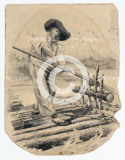 Pltnik, 1890-1900. Creator: Jaroslav Vesin.