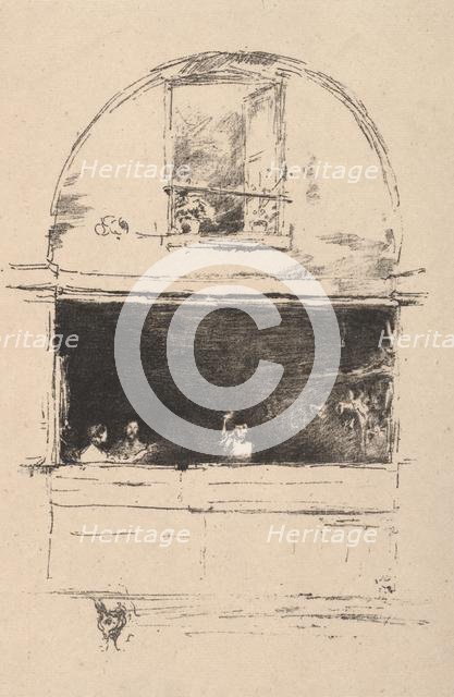 The Forge, Passage du Dragon, 1894. Creator: James McNeill Whistler (American, 1834-1903).