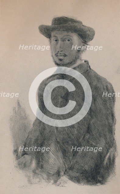 'Self-Portrait', c.1860s, (1946). Artist: Edgar Degas.
