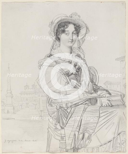 Mrs. Charles Badham, 1816. Creator: Jean-Auguste-Dominique Ingres.