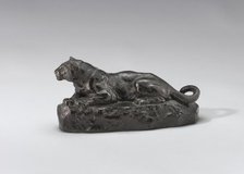 Panther of Tunis, model n.d., cast c. 1860/1873. Creator: Antoine-Louis Barye.