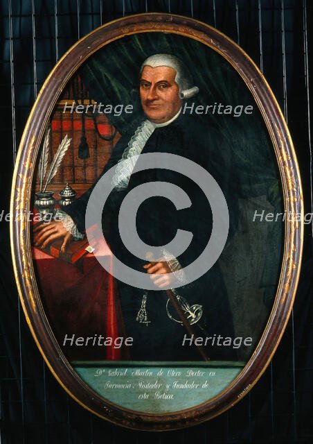 Gabriel Martín de Otero, c1760s. Creator: Unknown.