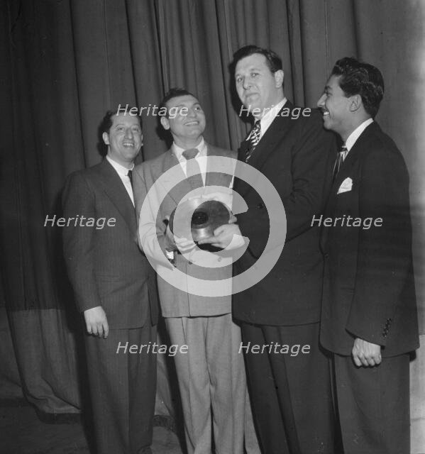 Portrait of Frankie Laine, New York, N.Y., 1946. Creator: William Paul Gottlieb.