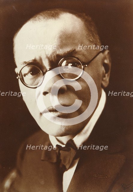 Aleksey Remizov, Russian author, 20th century. Artist: Pyotr Shumov