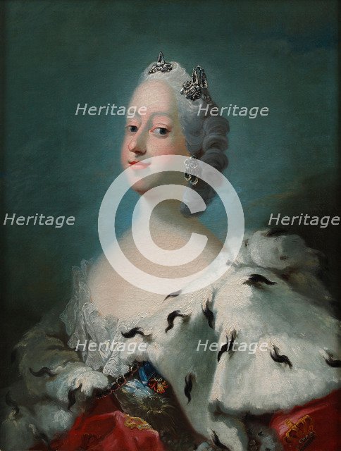Louise of Great Britain, Queen of Denmark. Artist: Als, Peder (1726-1776)