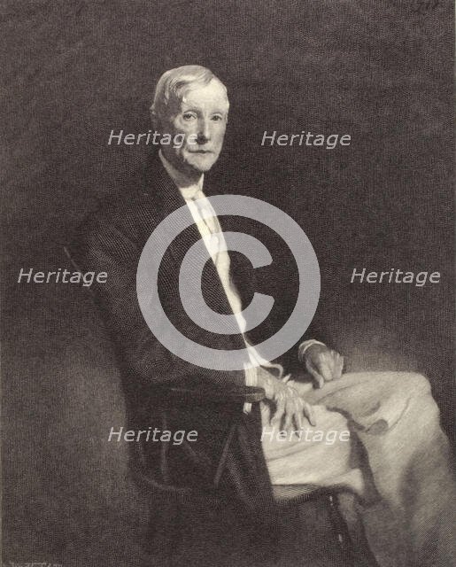 Portrait of John D. Rockefeller, 1921. Creator: Timothy Cole.
