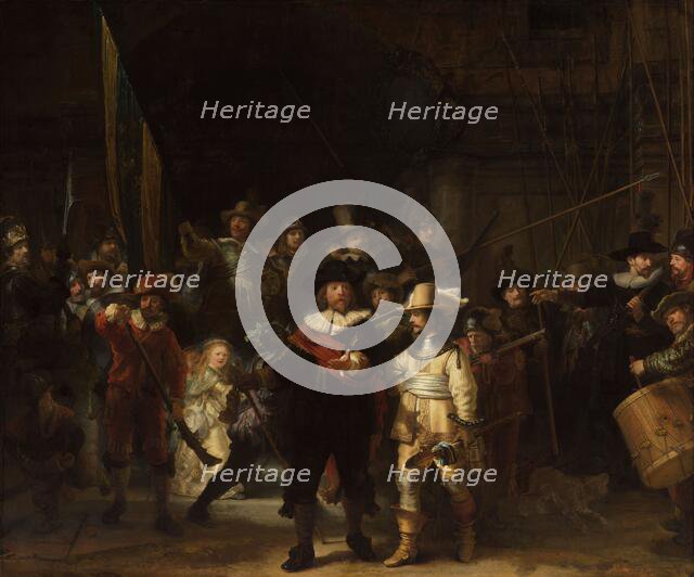 The Night Watch, 1642. Creator: Rembrandt Harmensz van Rijn.