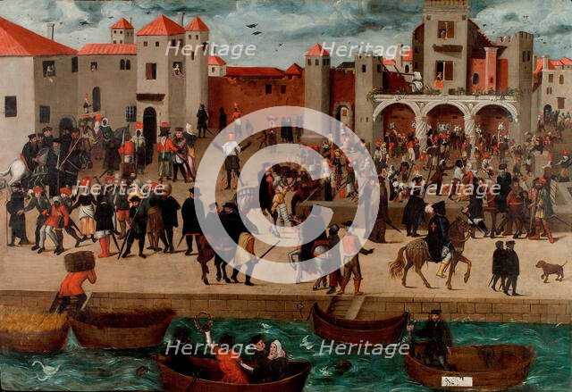 Chafariz d'El-Rei in Lisbon, 1570-1580. Creator: Anonymous.