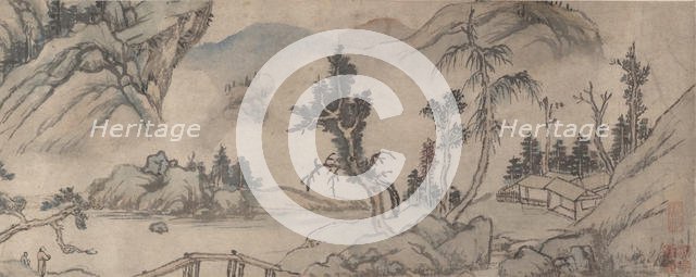 Landscape, Early 20th century, spurious date of 1577. Creator: Unknown.