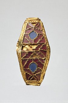 Bead, Anglo-Saxon Period (400 - 1066). Artist: Unknown.