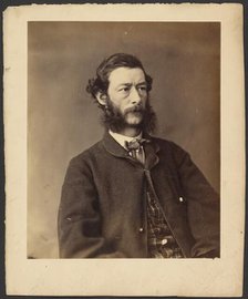 Portrait of an unidentified man, about 1862. Creator: Alexander Gardner.