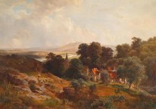 Summer Landscape, 1869. Creator: Ludwig Halauska.