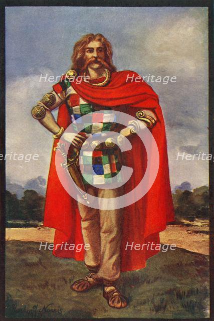 'A Celtic Chieftain in Civil Dress', 1924. Creator: Herbert Norris.