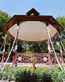 Bandstand, Town Gardens, Old Town, Swindon, Wiltshire, 2006. Artist: Peter Williams.