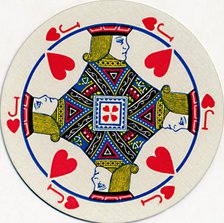 'Jack of Hearts', c1929. Artist: Unknown.