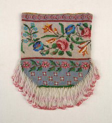 Pouch, American, 1830-60. Creator: Unknown.