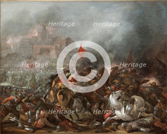 The Turkish War. Artist: Weyer, Jacob Matthias (1620-1670)