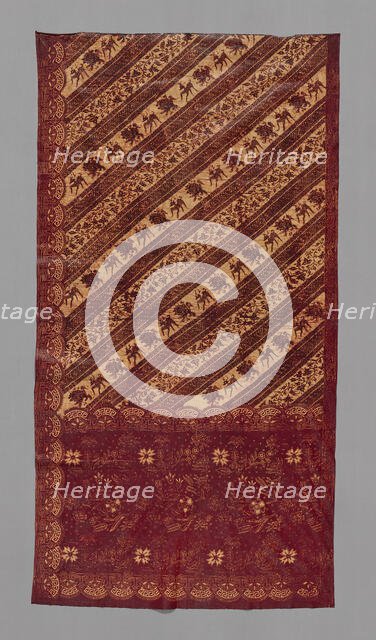 Panel (From a Skirt), Indonesia, 19th century. Creator: Unknown.