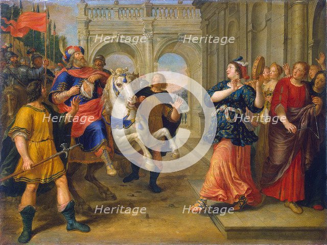 Jephtha's Daughter', 1640-1650.  Creator: Lint, Peeter, van (1609-1690).