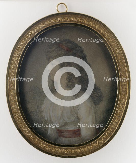 Portrait of a young lady, 1778-1828. Creator: Lorentz Svensson Sparrgren.