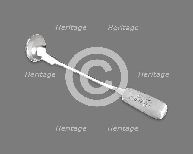 Mustard Spoon, 1829/37. Creator: Louis Jaccard.