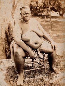 An African woman, 19th century. Creator: Unknown.
