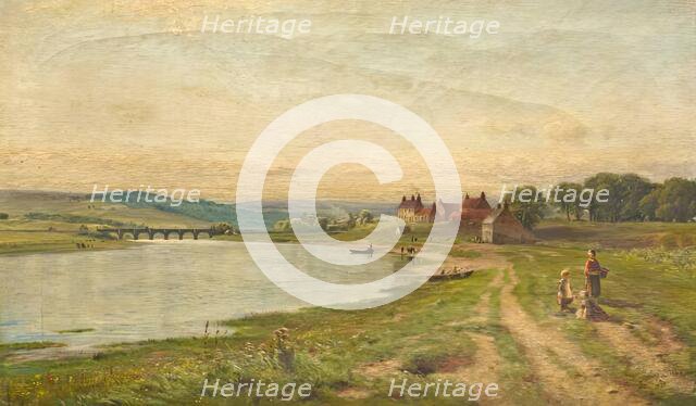 View of the Bridge O' Dee, 1879. Creator: John Mitchell.