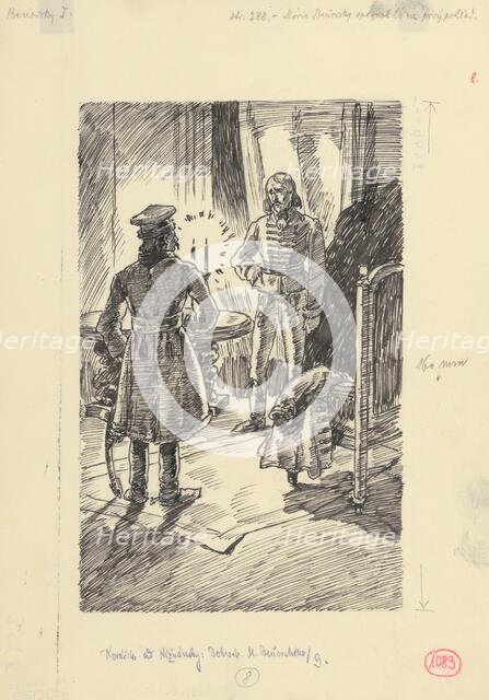 32.- Moric recognized him at first sight, 1953. Creator: Andrej Kovacik.