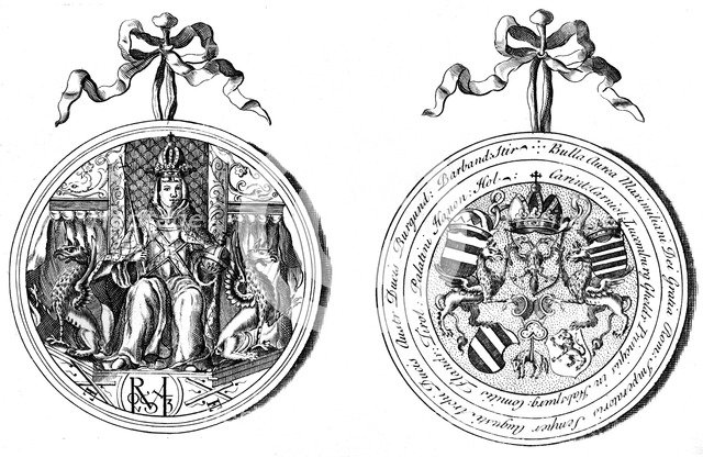 The Imperial Seal of Maximilian. Artist: Unknown