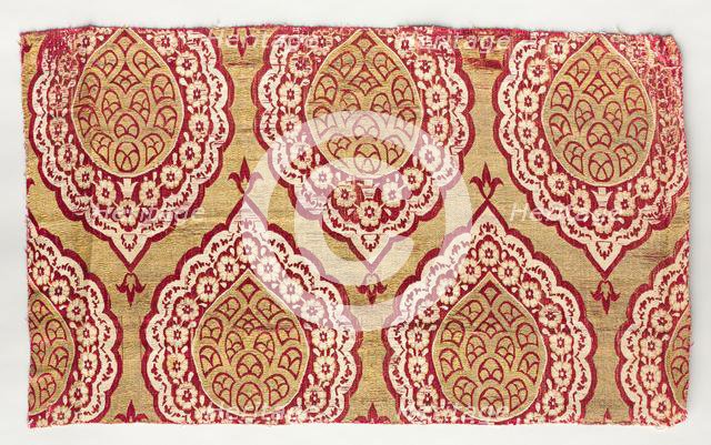 Brocade, 1600-1650. Creator: Unknown.