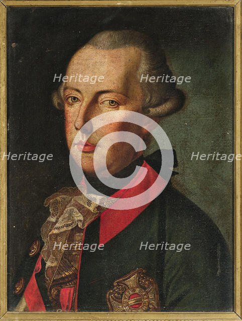 Portrait of Emperor Joseph II (1741-1790), c1780. Creator: Anonymous ().