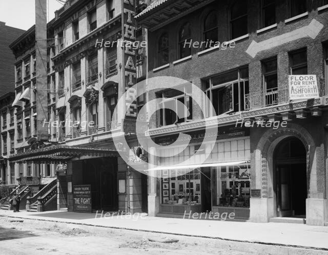 Hudson Theatre and the Quality Shop, New York, N.Y., between 1900 and 1910. Creator: Unknown.