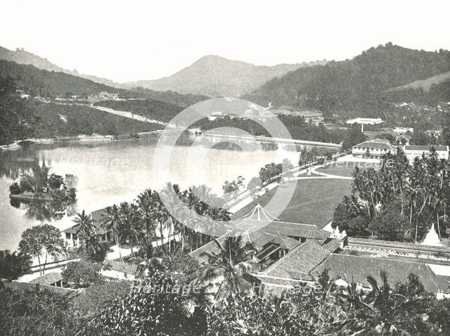 'View from Lady Horton's Walk', Kandy, Ceylon, 1895. Creator: W & S Ltd.