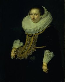 Portrait of a Lady, 1626. Creator: Jan Anthonisz van Ravesteyn.
