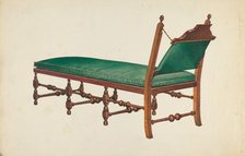 Day Bed, c. 1953. Creator: Holst-Grubbe, B..