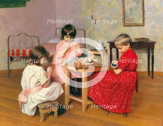 Puppets. Creator: Shanks, Emilia Yakovlevna (1857-1936).