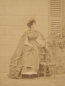 La robe de taffetas, 1860s. Creator: Pierre-Louis Pierson.