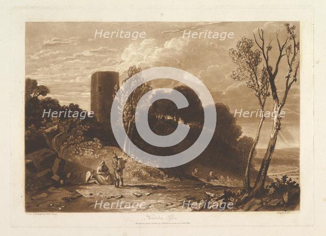 Winchelsea Sussex (Liber Studiorum, part IX, plate 42), April 23, 1812. Creator: JMW Turner.