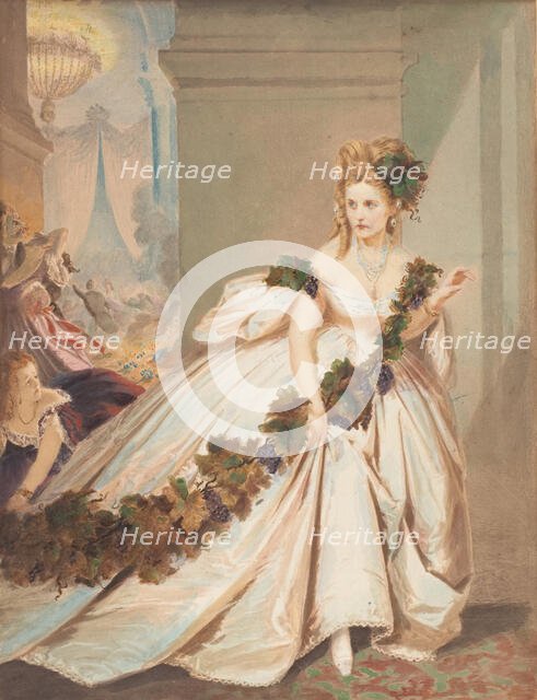 La Frayeur, 1861-67. Creators: Pierre-Louis Pierson, Unknown.