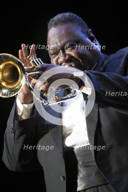 Calvin Owens, 2009. Artist: Alan John Ainsworth.