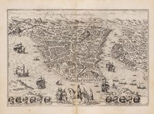 Constantinople. From Civitates orbis terrarum, 1572. Creator: Braun, Georg (1541-1622).