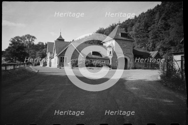 Cragside Visitor Centre, Tumbleton Stables, Rothbury, Northumberland, c1955-c1980. Creator: Ursula Clark.