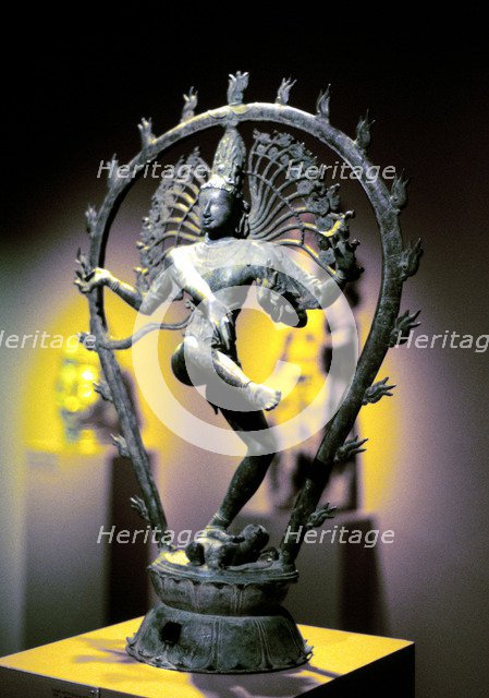 Bronze figure of Shiva, Tamil Nadu, India, 950. Artist: Unknown