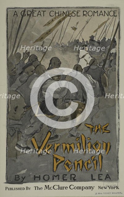 A great Chinese romance. The vermillion pencil, c1895 - 1911. Creator: Unknown.