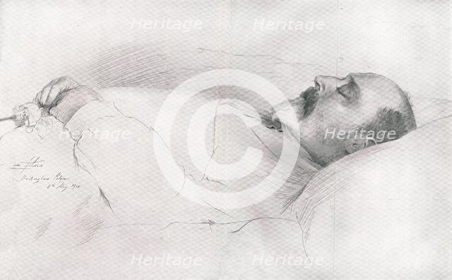 'His Majesty King Edward VII in Death', 1910. Creator: Luke Fildes.