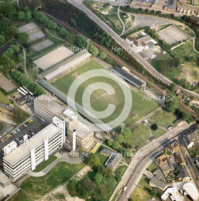 The Recreation Ground, Aldershot, Hampshire, 1975. Artist: Aerofilms.